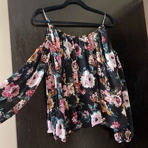 Off Shoulder Floral Top